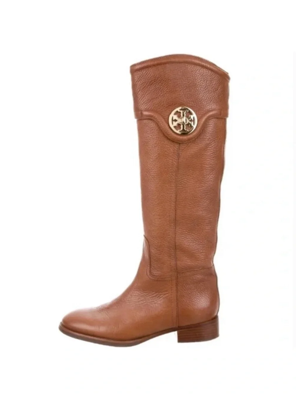 Tory Burch smooth pebbled